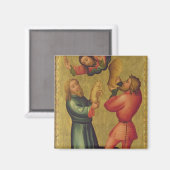 Aimant Les offrandes de Caïn et Abel (Recto/Verso)