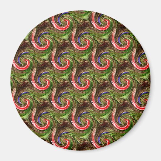 Aimant Les paons de la fête... (Devant)