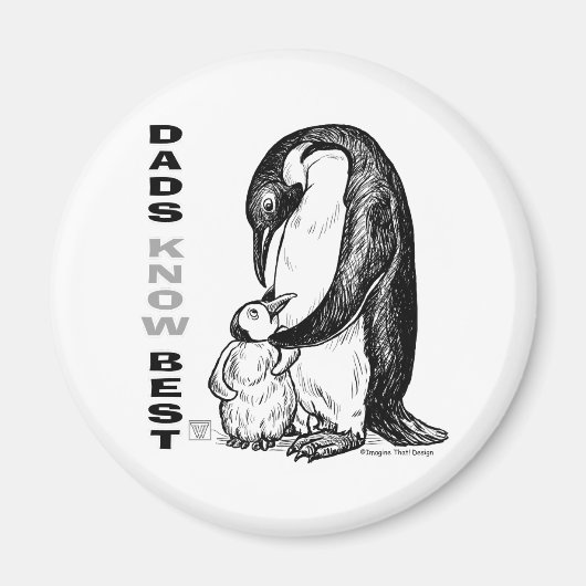 Aimant Les papas connaissent mieux (Devant)