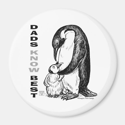 Aimant Les papas connaissent mieux (Devant)