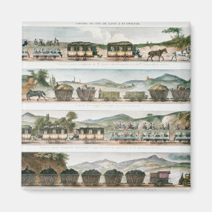 Aimant Les passagers et transportent la première ligne