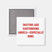 Aimant Les pasteurs sont des anges terrestres, en particu (Recto/Verso)