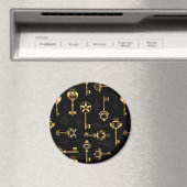 Aimant Les Patters de Seamless avec Golden Keys (In Situ (Lave-vaisselle))