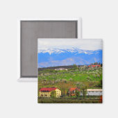Aimant Les paysages montagneux du Sibiu (Recto/Verso)