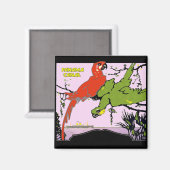 Aimant Les perroquets du canal de Panama (Recto/Verso)