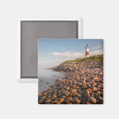 Aimant Les phares | Montauk Point Long Island (Recto/Verso)