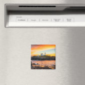 Aimant Les phares | Nubble Lighthouse Maine (In Situ (Lave-vaisselle))