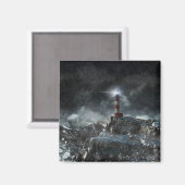 Aimant Les phares | Phare dans la tempête (Recto/Verso)