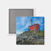 Aimant Les phares | Victoria Harbour Vancouver Island (Recto/Verso)
