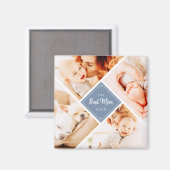 Aimant Les photos de Best Maman Ever Modern Custom (Recto/Verso)