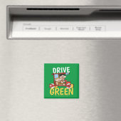 Aimant Les Pierrafeu | Fred & Barney - Drive Green (In Situ (Lave-vaisselle))