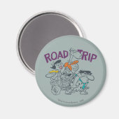 Aimant Les Pierrafeu | Voyage routier (Recto/Verso)