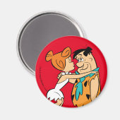 Aimant Les Pierrafeu | Wilma Kissing Fred (Recto/Verso)