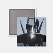 Aimant Les pilotes effectuent une inspection avant vol (Recto/Verso)