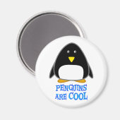 Aimant Les pingouins sont Cool (Recto/Verso)