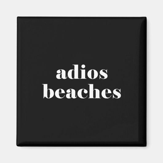 Aimant Les plages d'Adios (Devant)