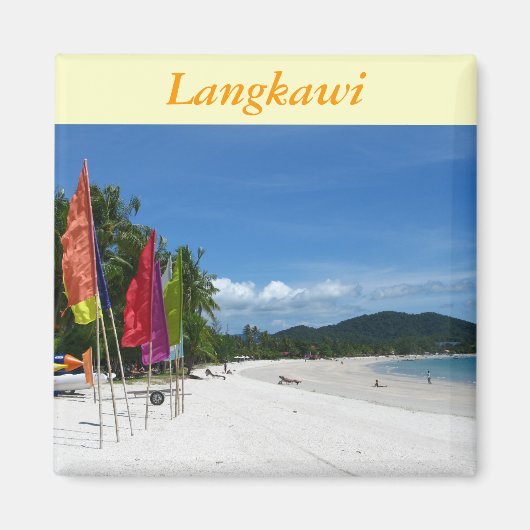 Aimant Les plages de Langkawi (Devant)