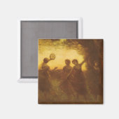 Aimant Les plaisirs du soir (Recto/Verso)