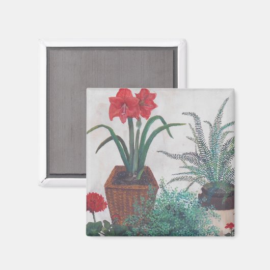 Aimant Les Plantes de grand-mère (Recto/Verso)