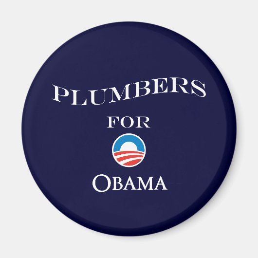 Aimant Les plombiers d'Obama (Devant)