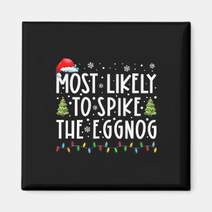 Aimant Les Plus Susceptibles D'Araigner La Famille Eggnog