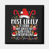 Aimant Les Plus Susceptibles De Boire Des Marshmallows Ch (Devant)