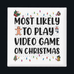 Aimant Les Plus Susceptibles De Jouer Jeu Vidéo Sur Le Je<br><div class="desc">Votre réfrigérateur a appelé et dit qu'il se sentait très seul. Pourquoi ne pas lui donner un ami avec qui jouer en créant un aimant personnalisé!</div>