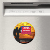 Aimant Les pompiers de Caroline du Sud soutiennent TRUMP  (In Situ (Lave-vaisselle))