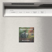 Aimant Les Possibilités sont infinies... Opossum (In Situ (Lave-vaisselle))