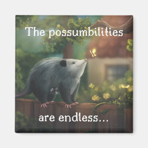 Aimant Les Possibilités sont infinies... Opossum 