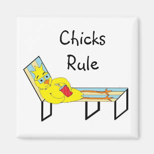 Aimant Les poussins règnent