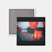 Aimant "Les quais, la nuit" (Recto/Verso)