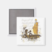 Aimant Les quatre nobles vérités (Recto/Verso)