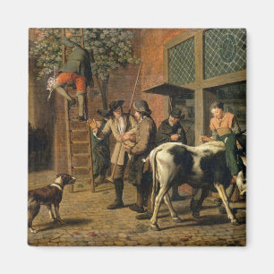Aimant Les quatre saisons, automne (huile sur la toile)