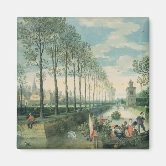 Aimant Les Quatre Saisons : Printemps (Devant)