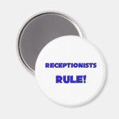 Aimant Les réceptionnistes gouvernent ! (Recto/Verso)