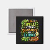Aimant Les reptiles règnent (Recto/Verso)