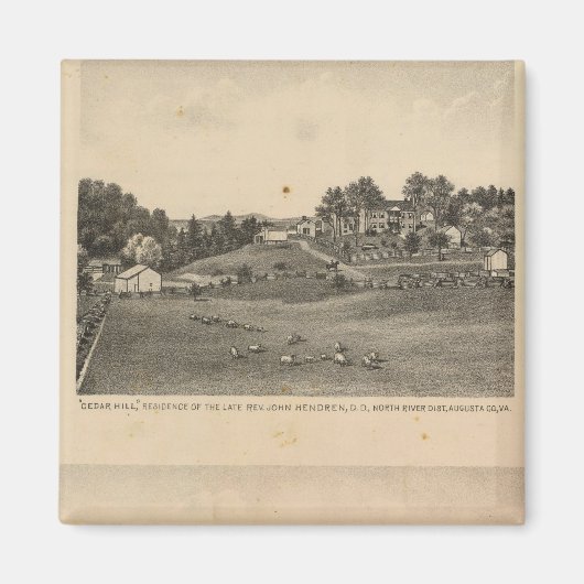 Aimant Les résidences de Hendren (Devant)