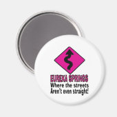 Aimant Les rues Eureka Springs (Recto/Verso)