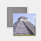 Aimant Les ruines du Mexique (Recto/Verso)