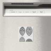 Aimant Les sceaux des universités (In Situ (Lave-vaisselle))