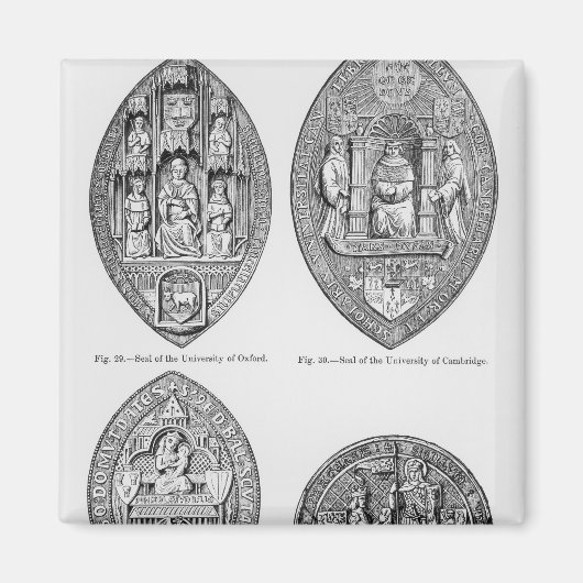 Aimant Les sceaux des universités (Devant)