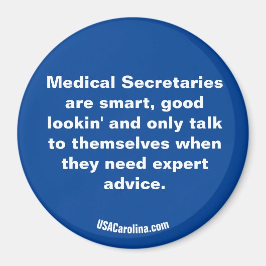 Aimant Les secrétaires Médicales sont ... (Devant)