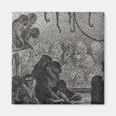 Aimant Les singes de Londres (Devant)