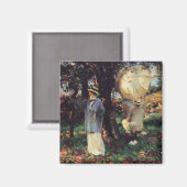 Aimant Les Sketchers de John Singer Sargent (Recto/Verso)