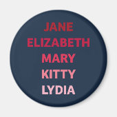 Aimant Les Soeurs Bennet (Devant)