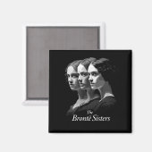 Aimant Les sœurs Brontë (Recto/Verso)