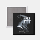 Aimant Les sœurs Brontë (Recto/Verso)