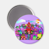 Aimant Les soeurs catholiques Art "Se diriger vers l'égli (Recto/Verso)