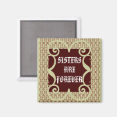 AIMANT LES SOEURS DE STYLE ANTIQUE SONT TOUJOURS MAGNÉTIQ (Recto/Verso)